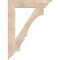 Ekena Millwork Balboa Traditional Smooth Bracket, Douglas Fir, 5 1/2"W x 34"D x 46"H BKT06X34X46BOA01SDF - alternate 4